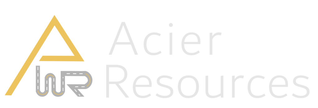 Acier native logo 04 - Dark Bkrnd